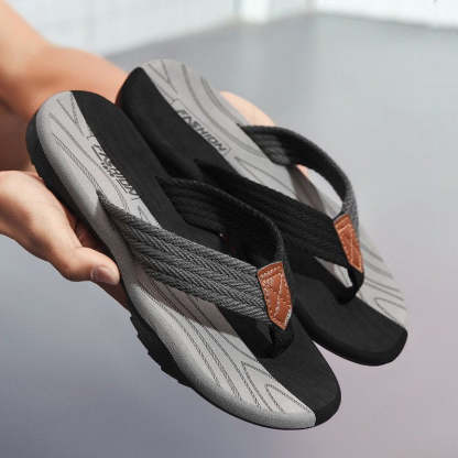 Best Orthopedic Sandals For Men Nonslip Flip-flops Fabric Thongs Summer Beach