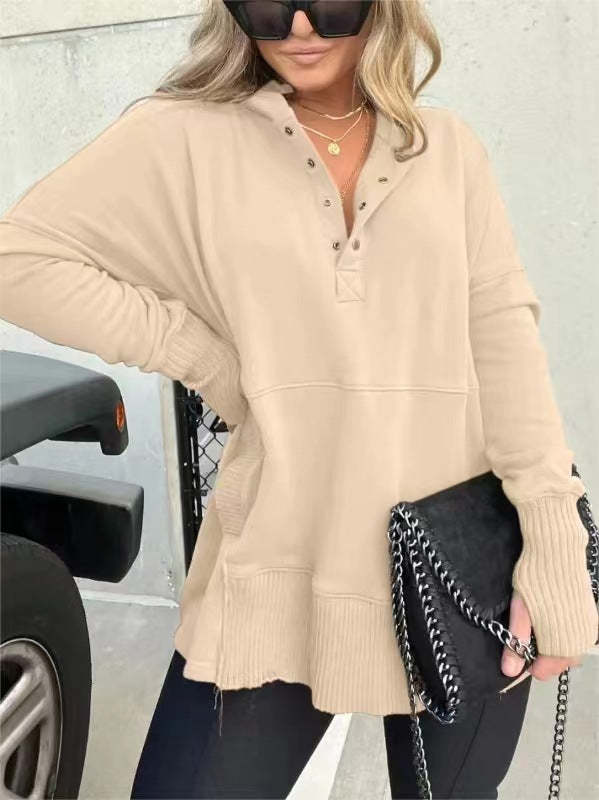 Comfortable V-Neck Hoodie for Women