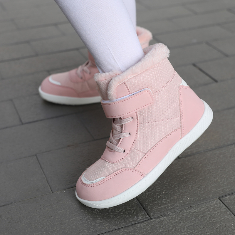  Warm and water-repellent children's barefoot shoes (3 - 15 years)