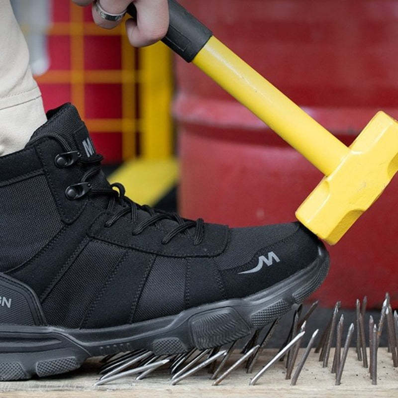Orthopedic Men Snow Boots Plus Size Ankle Shoes
