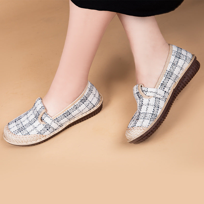 2023 Spring Casual Slip-on Loafers Soft-soled Women's Shoes