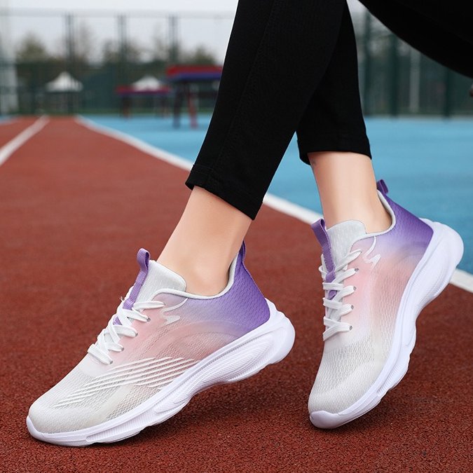 Trendy Orthopedic Shoes Free Arch Support Insole Women Platform Sneakers