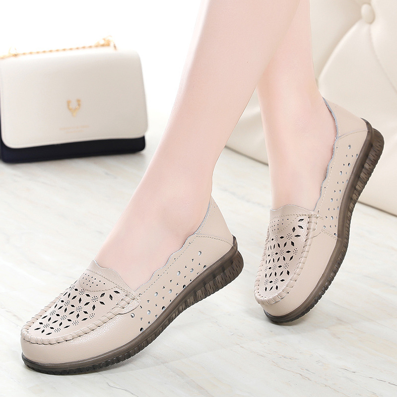 Casual Flat Bottom Breathable Soft Single Shoes