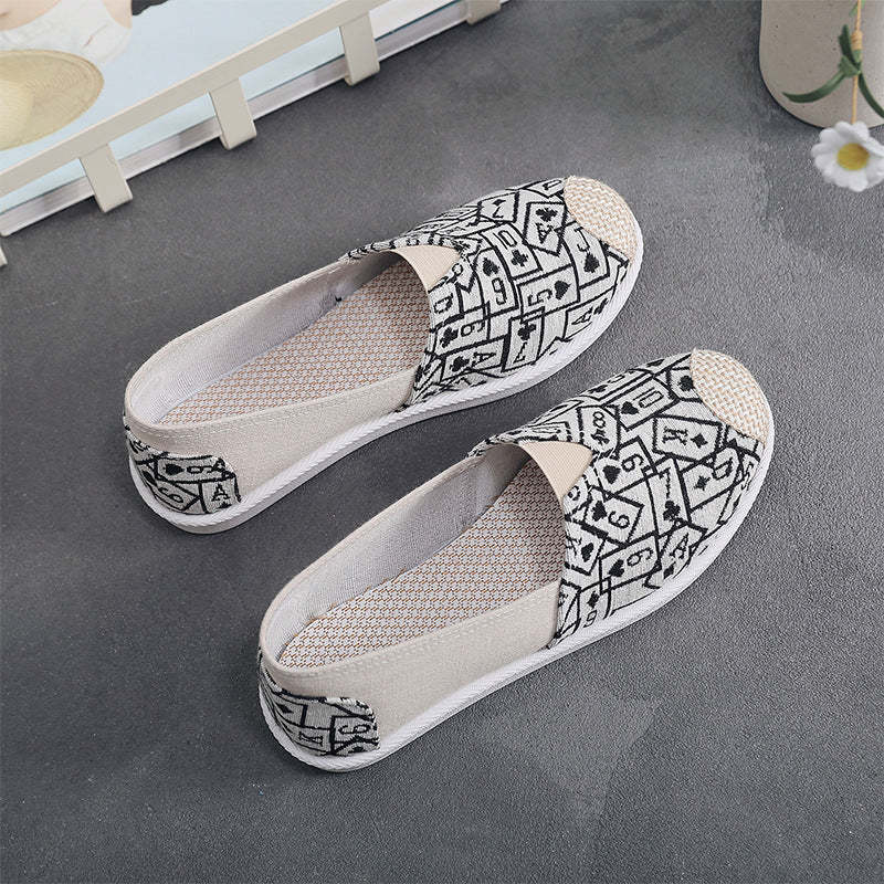 Breathable Non-slip soft Bottom Casual Canvas Shoes