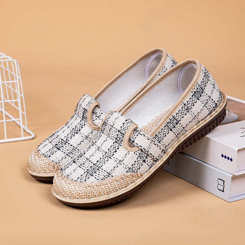 2023 Spring Casual Slip-on Loafers Soft-soled Women's Shoes