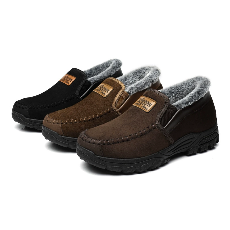 Men's Loafers with Fur Lining for Warm Feet
