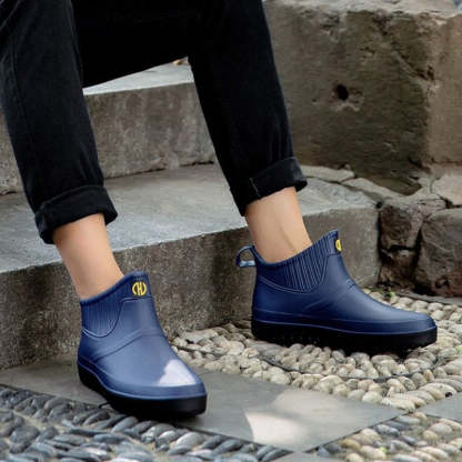 Winter Rain Ankle Boots For Men Slip-on Nonskid Orthopedic Shoes