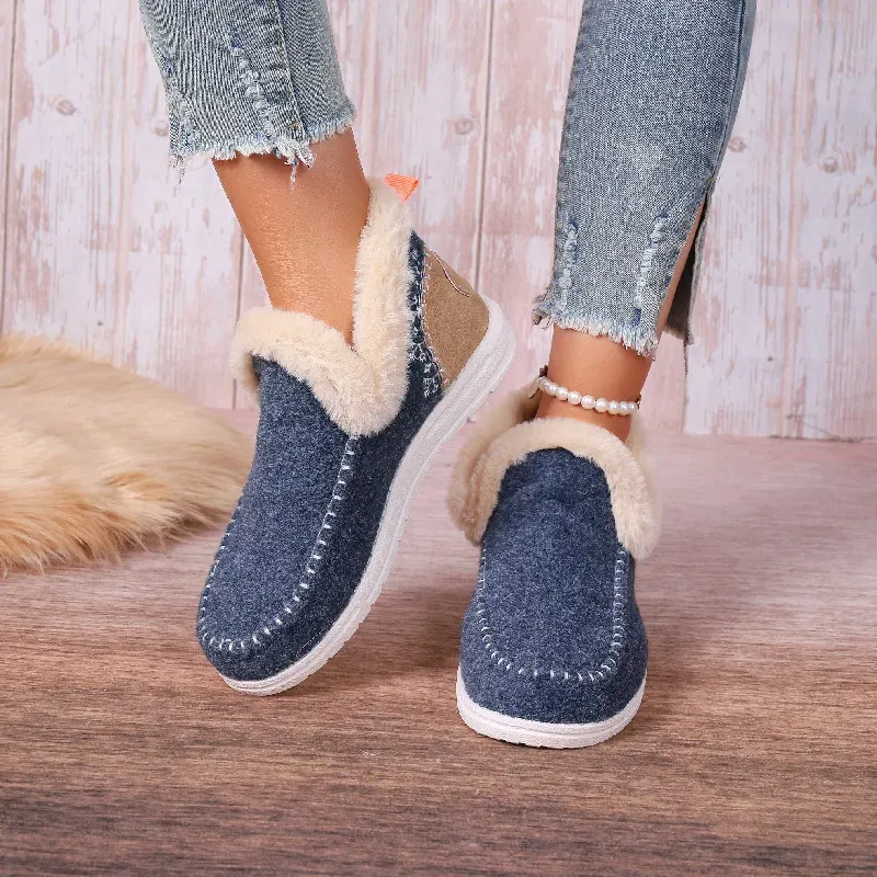 2025 Hot Sale Geekhubis Seniors' Denny Wool Winter Boots