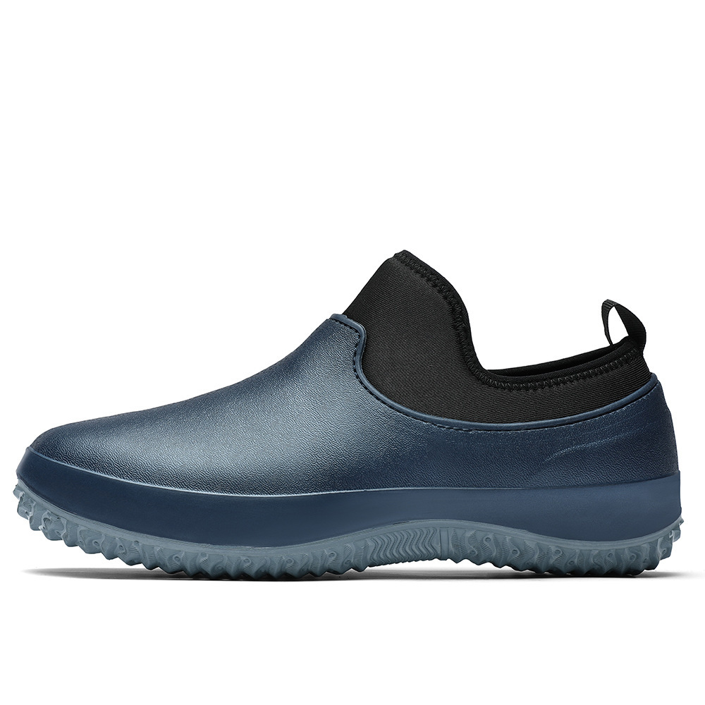 Slip-on Waterproof Orthopedic Shoes Rubber Winter Boots For Men