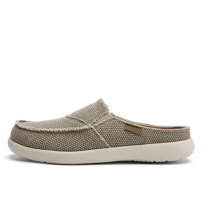 Men's Canvas Arch Support Slippers