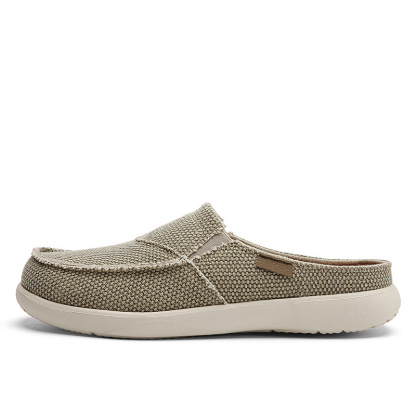 Men's Canvas Arch Support Slippers