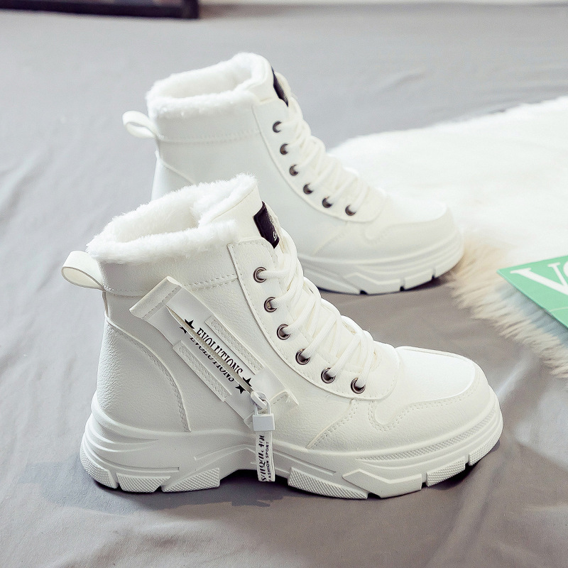Winter Boots Women Fleece Lined