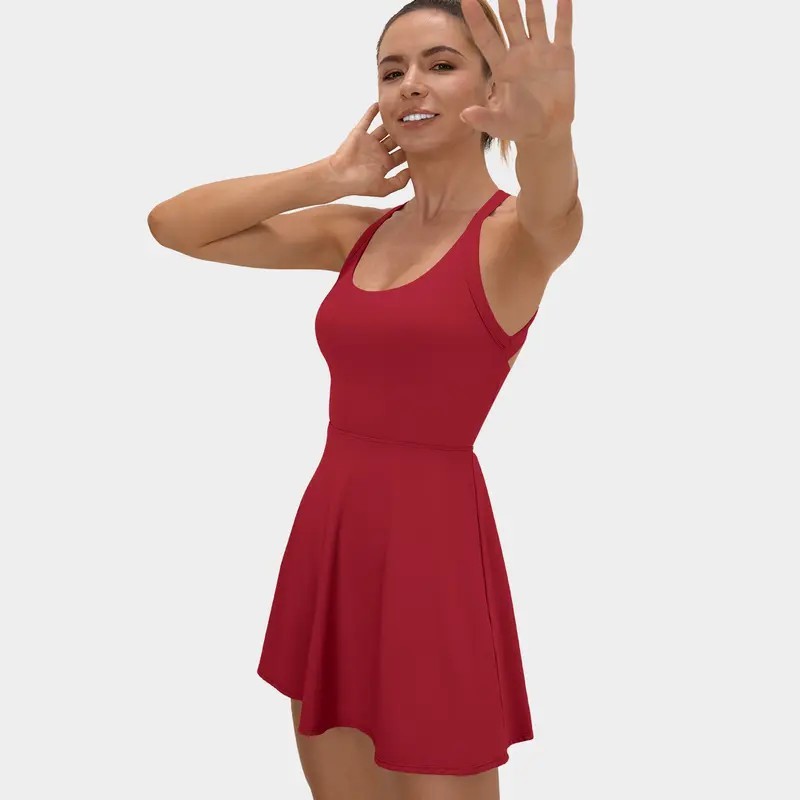 Backless Twisted Active Dress