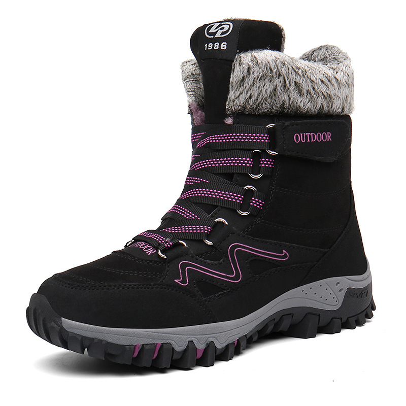 Super Warm Snow Boots Women Winter Work Casual Shoes
