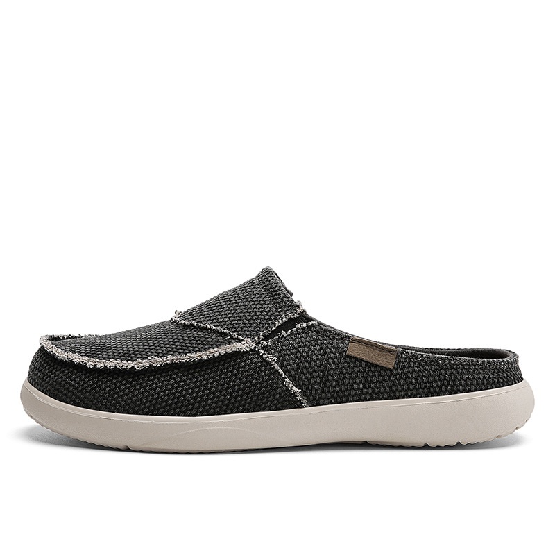 Men's Canvas Arch Support Slippers
