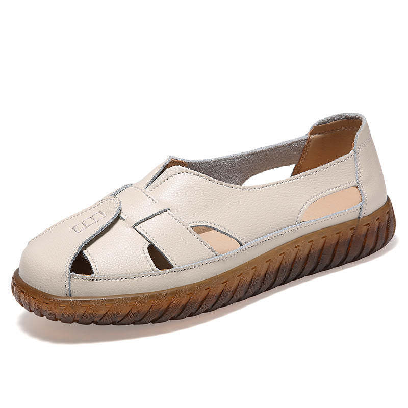 Flat-bottomed Hollow Hole Shoes