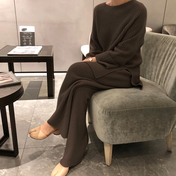 Luxurious Knitted Sweater Set for Women