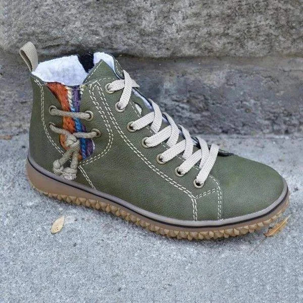 Orthopedic Ankle Boots - New Flat Heel Snow Boots
