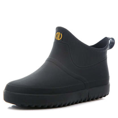 Winter Rain Ankle Boots For Men Slip-on Nonskid Orthopedic Shoes