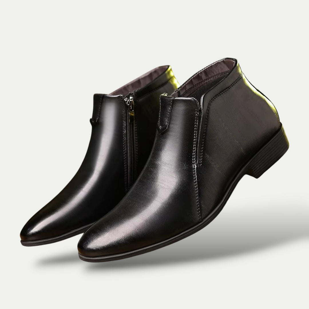 Men's Retro Leather Orthopaedic Business Ankle Boots