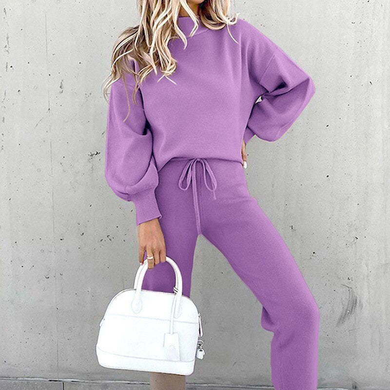Snug Turtleneck Set
