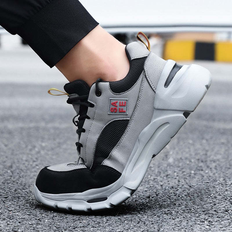 Anti-smashing Sturdy Safety Orthopedic Sneakers Mesh Sporty