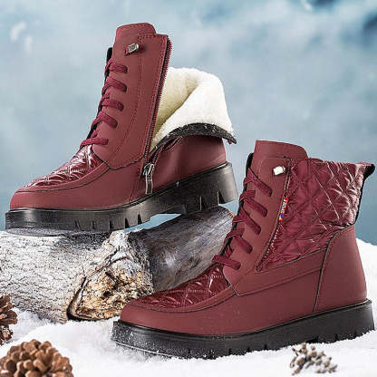 Women Plush Snow Boots Anti-slip Winter Orthopedic Shoes