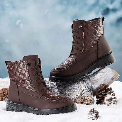 Women Plush Snow Boots Anti-slip Winter Orthopedic Shoes