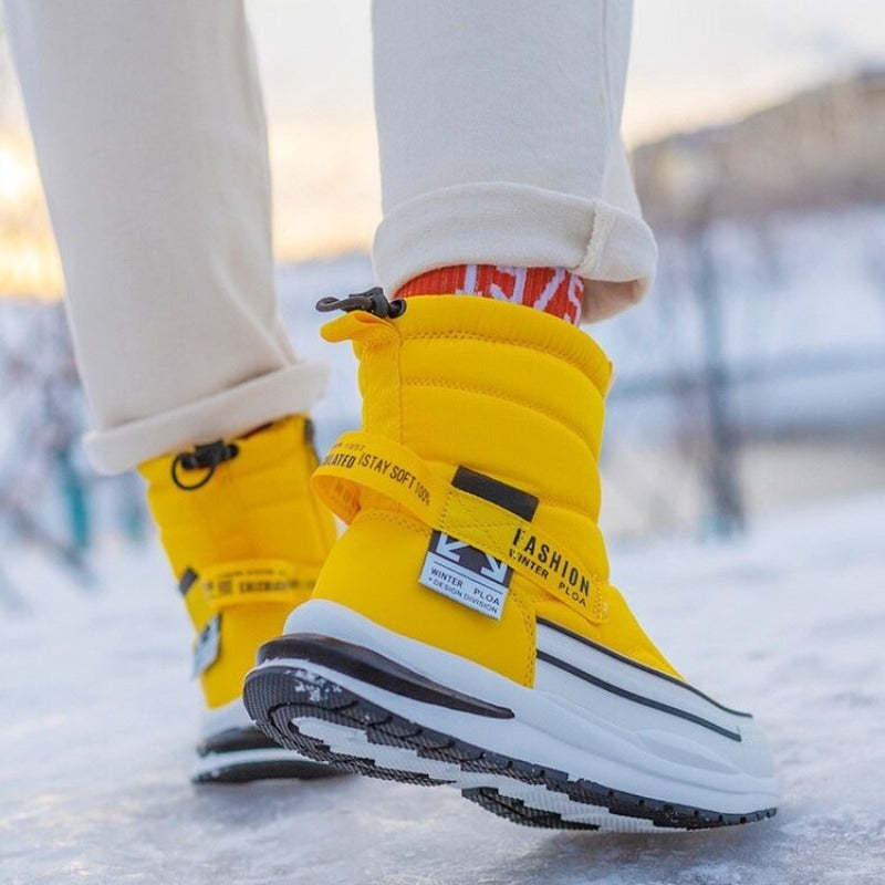 Men Winter Orthopedic Boots Multi-color Waterproof Shoes