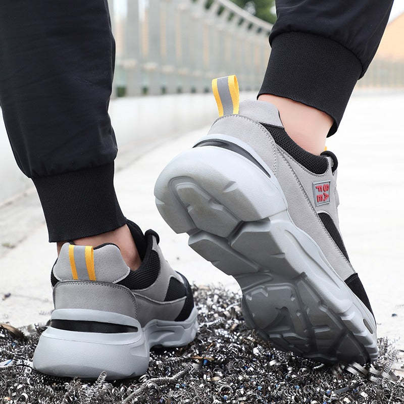 Anti-smashing Sturdy Safety Orthopedic Sneakers Mesh Sporty