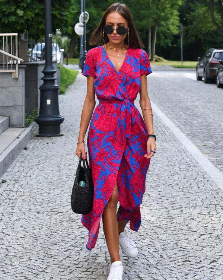 Floral Print Summer Dress
