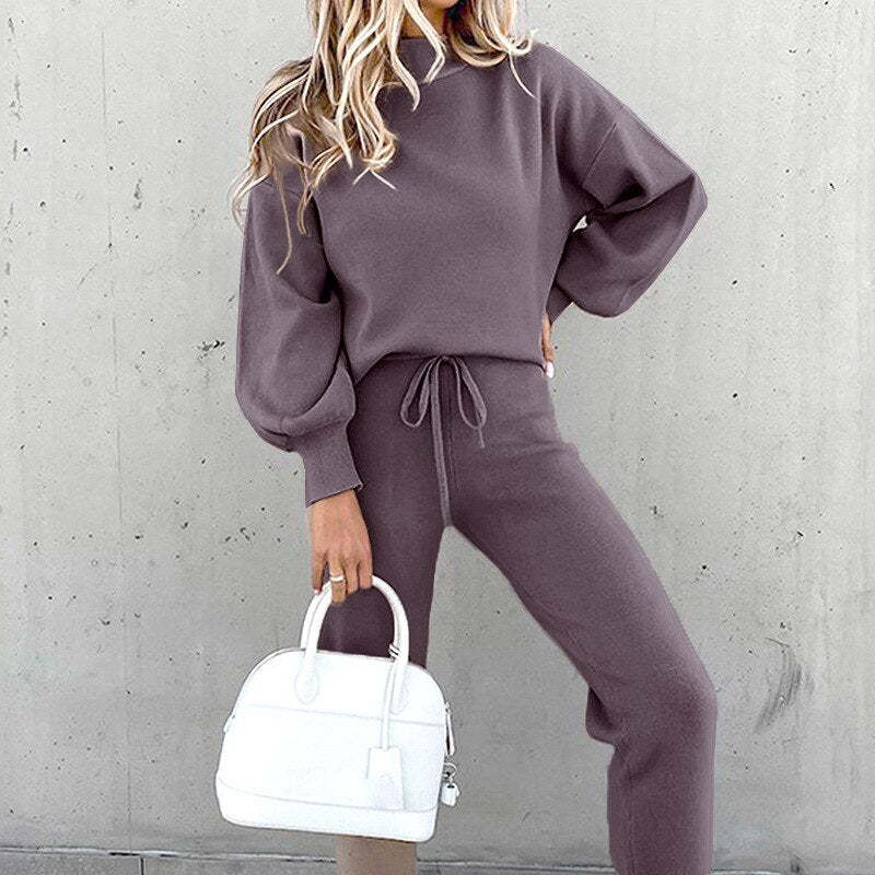 Snug Turtleneck Set