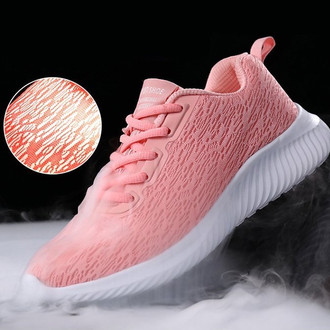 Women Orthopedic Shoes Skin-friendly Mesh Arch Support Casual Jogging Sneakers