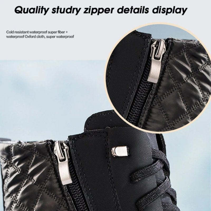 Women Plush Snow Boots Anti-slip Winter Orthopedic Shoes