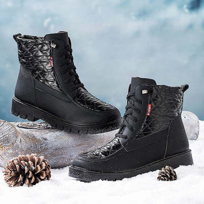 Women Plush Snow Boots Anti-slip Winter Orthopedic Shoes