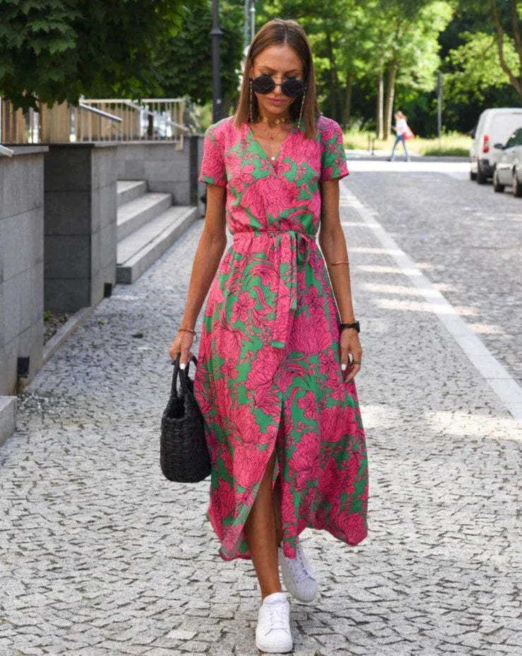 Floral Print Summer Dress