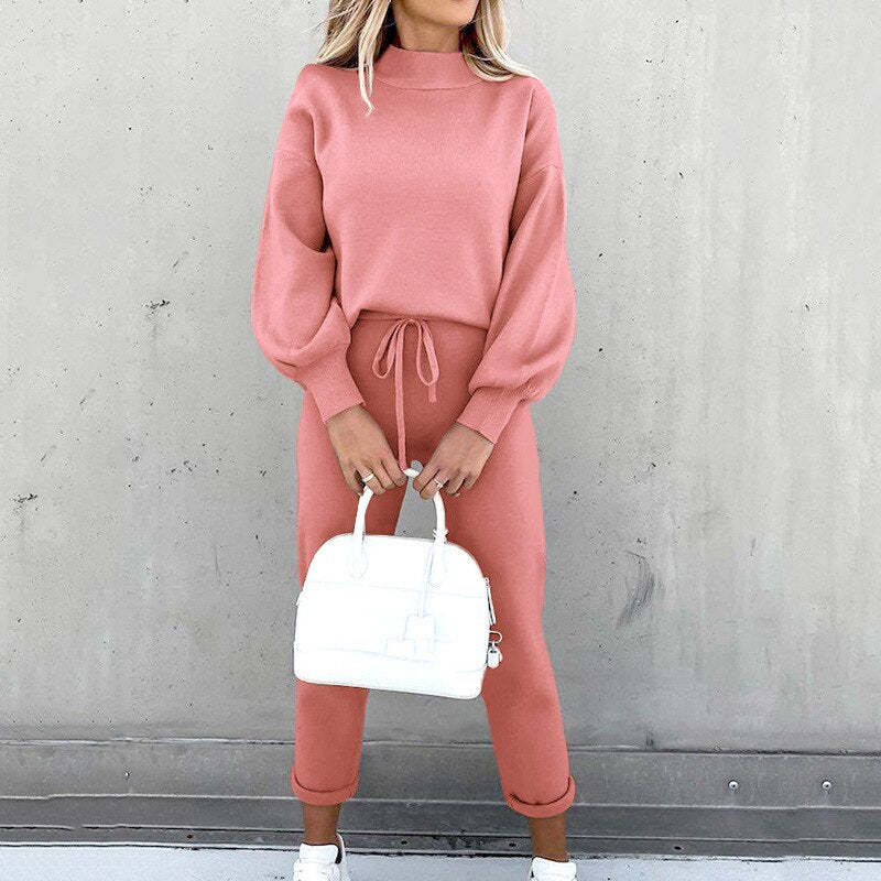 Snug Turtleneck Set