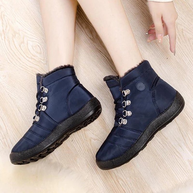 Winter Snow Boots Plush Women Orthopedic Shoes