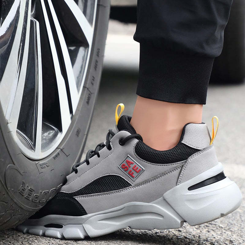 Anti-smashing Sturdy Safety Orthopedic Sneakers Mesh Sporty