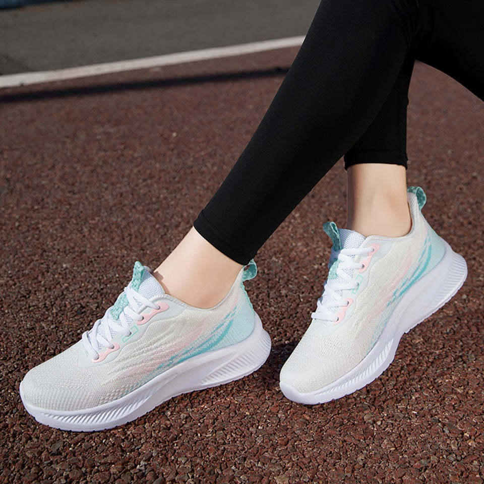 Women Orthopedic Shoes Shock-resistance Mesh Lightweight Running Sneakers