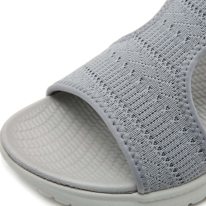 Women Walking Orthopedic Sandals Mesh Hollow Out Trendy Summer Sandals