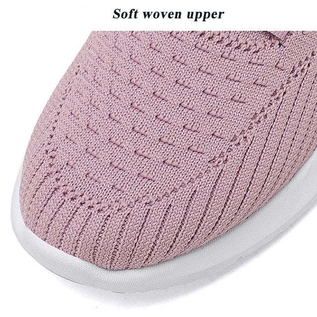 Women Orthopedic Shoes Stretchy Mesh EVA Sole Energy Boosting Athletics Sneakers