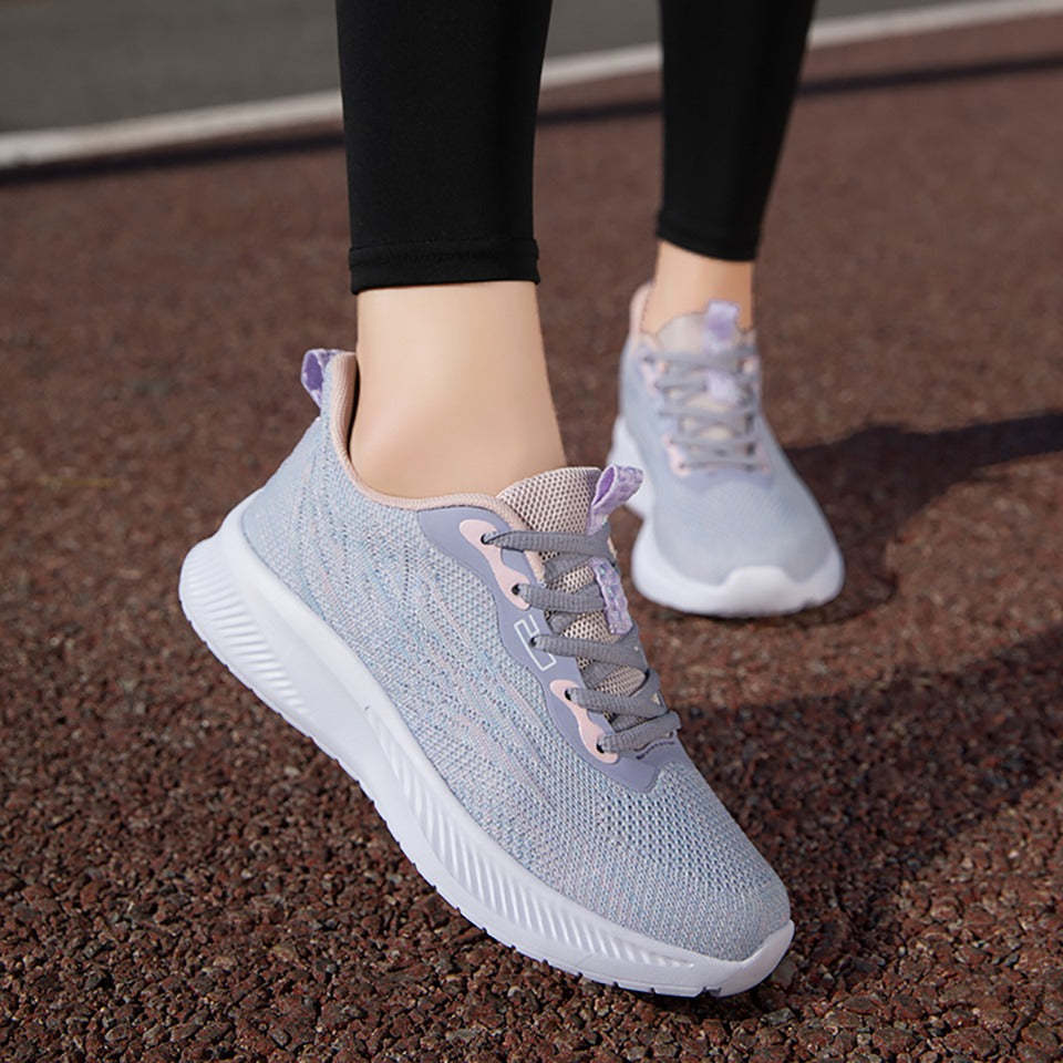 Women Orthopedic Shoes Shock-resistance Mesh Lightweight Running Sneakers