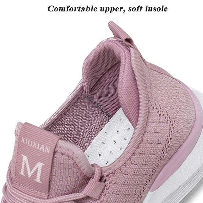 Women Orthopedic Shoes Stretchy Mesh EVA Sole Energy Boosting Athletics Sneakers