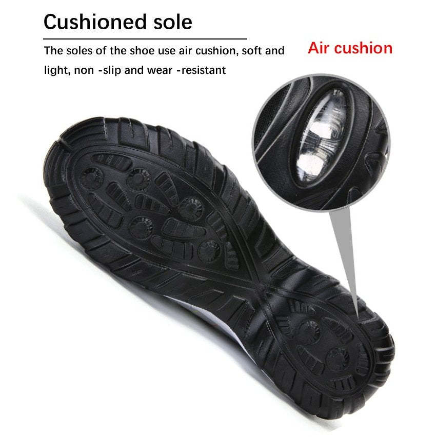 Orthopedic Shoes Women Breathable Slip-on Sneakers Air Cushion Mesh Leisure