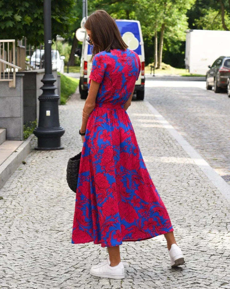 Floral Print Summer Dress