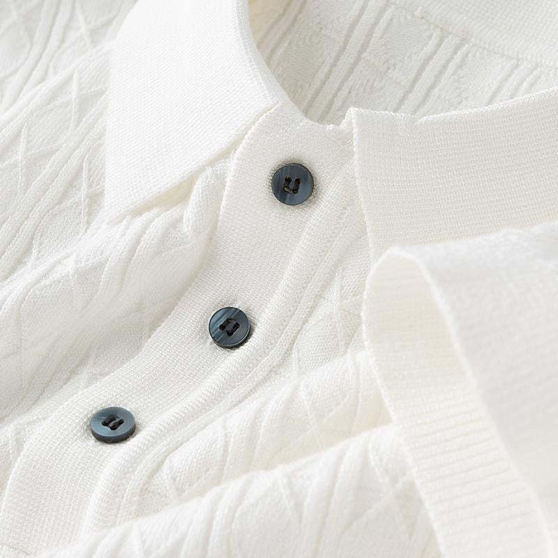 Diamond Knit Shirt for Men