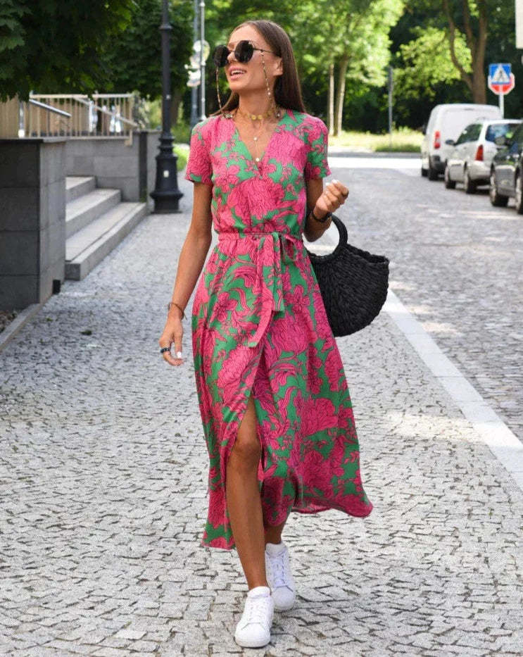 Floral Print Summer Dress