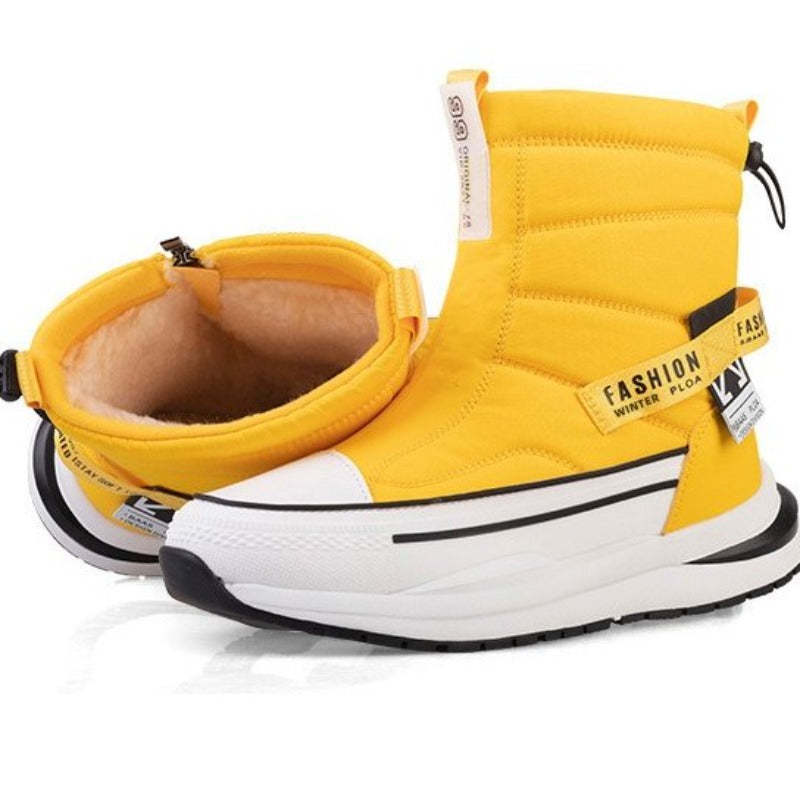 Women Orthopedic Boots Multi-color Warm Plush Shoes
