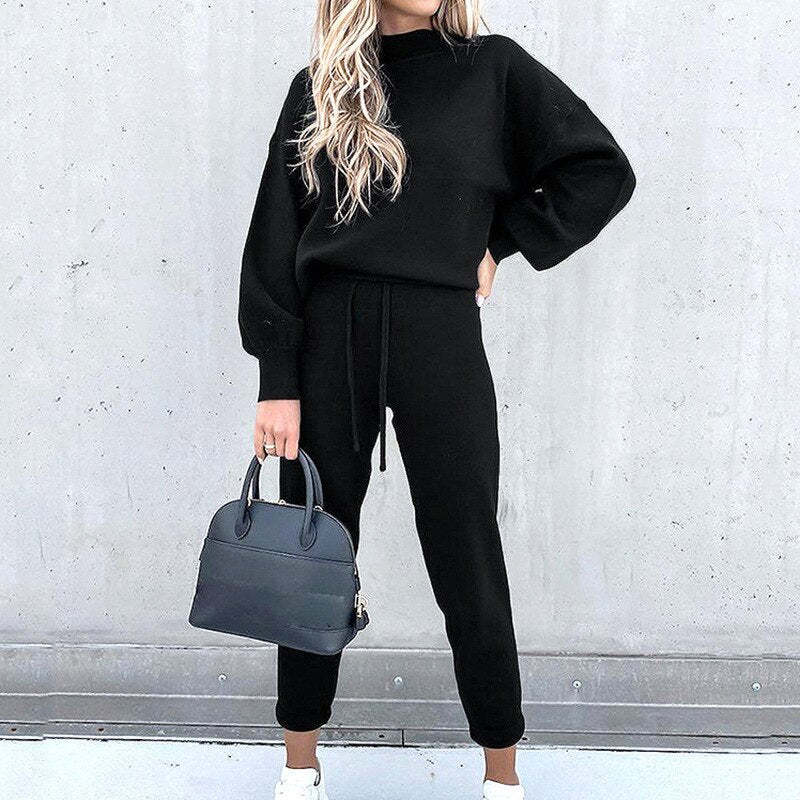 Snug Turtleneck Set